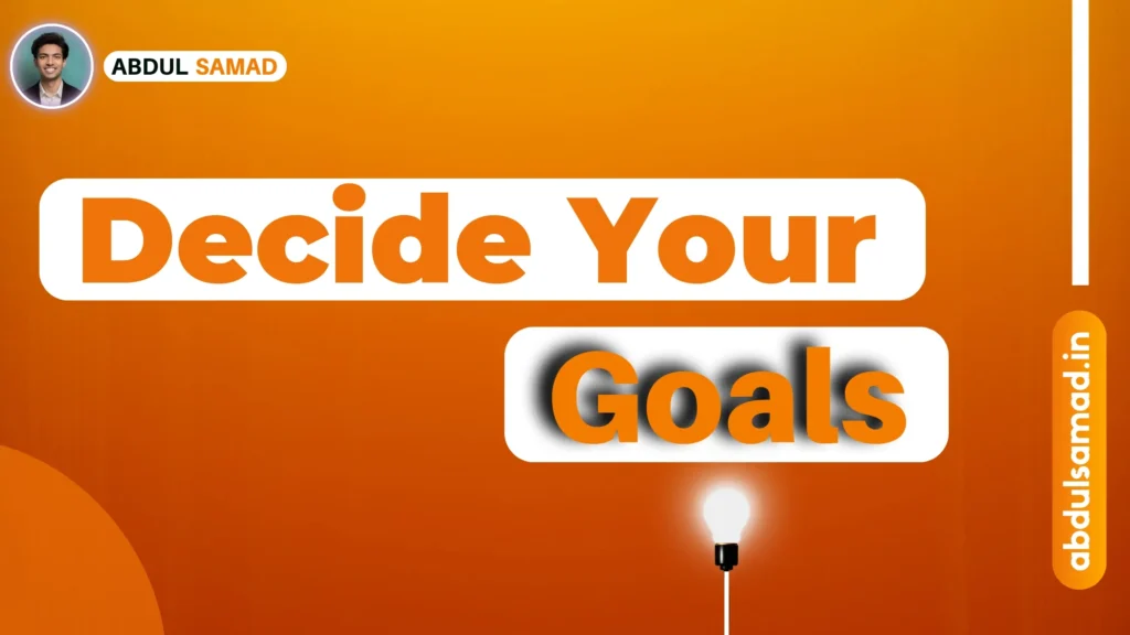 Decide Your Social Media Goals