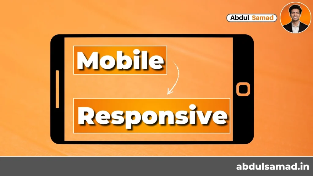 Mobile Responsive. SEO for Beginners.